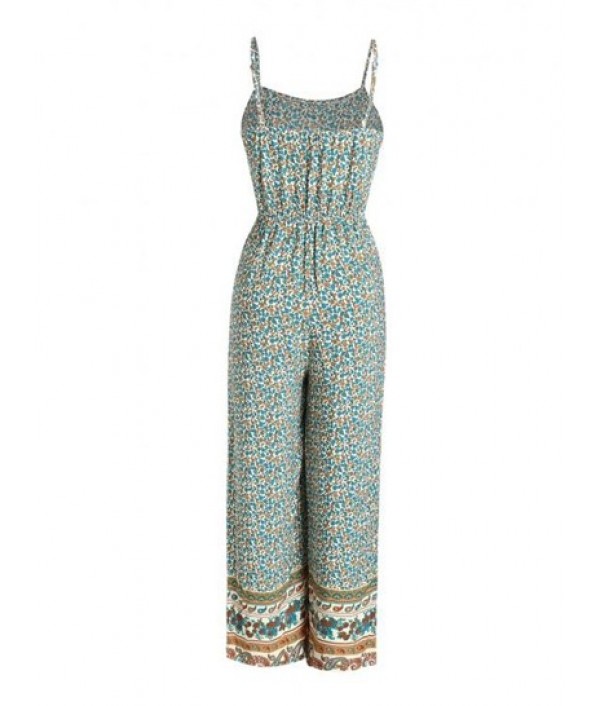 Ditsy Floral Bohemian Cami Jumpsuit Ditsy Floral Bohemian Cami Jumpsuit