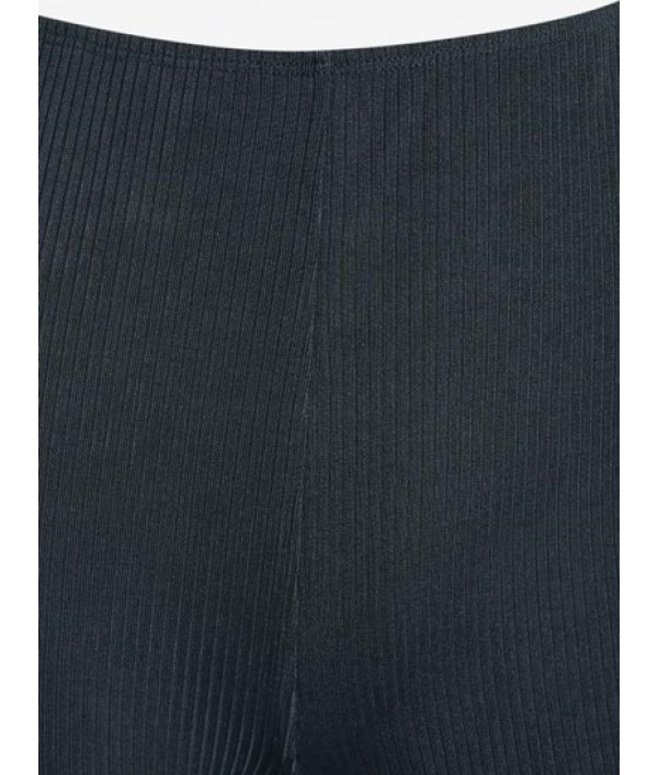 Twist Criss Cross Back Cut Out Flare Jumpsuit