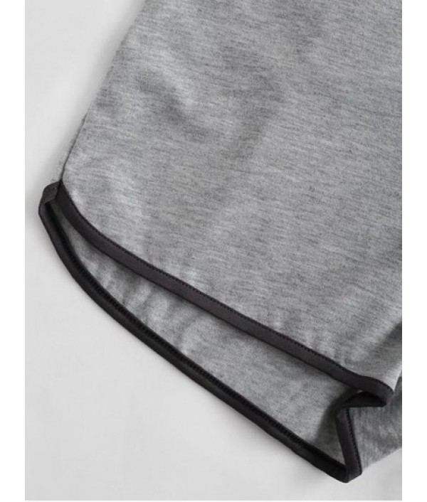 Halter Tie Back Ringer Romper Halter Tie Back Ringer Romper