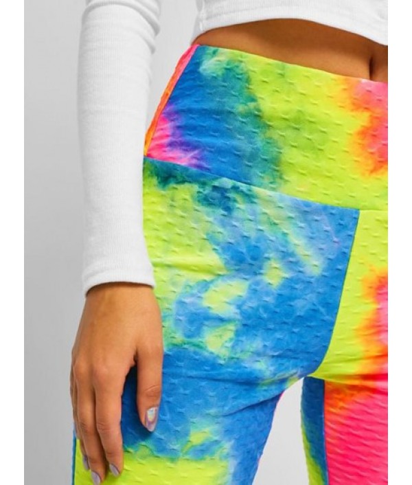Tie Dye Gym Fitted Leggings Tie Dye Gym Fitted Leggings