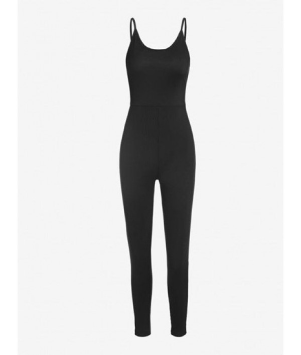 Ribbed Cami Unitard Jumpsuit Ribbed Cami Unitard Jumpsuit