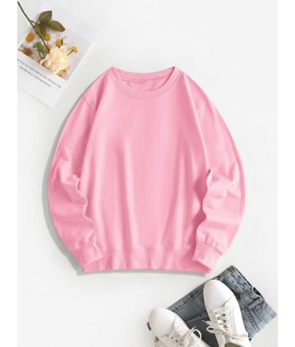 Crewneck HAPPY HOLIDAY Floral Graphic Sweatshirt Crewneck HAPPY HOLIDAY Floral Graphic Sweatshirt