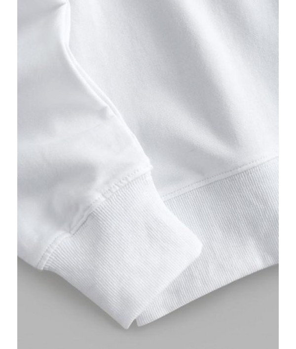 Graphic New York Print Pullover Sweatshirt Graphic New York Print Pullover Sweatshirt