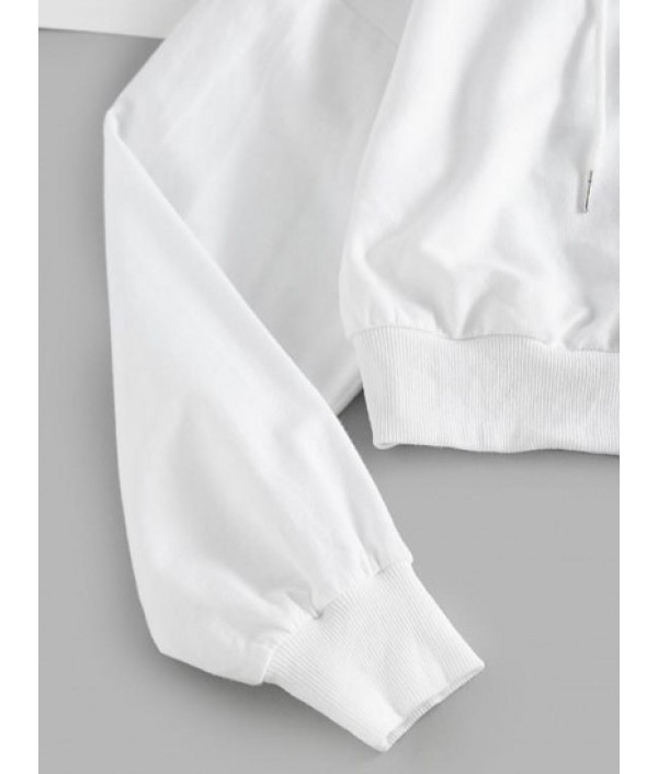 Drop Shoulder Zip Up Hoodie Drop Shoulder Zip Up Hoodie